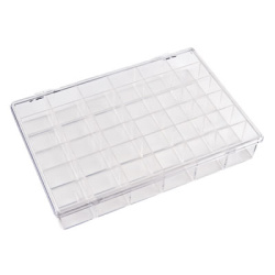 Transparent parts boxes