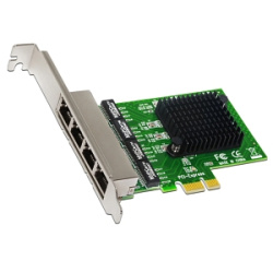 4 Port PCI Express network card