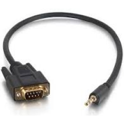 PC COM to 3.5mm jack cable